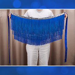 Шорты для танца живота из полиэстера с кисточками AJEW-WH0038-96A