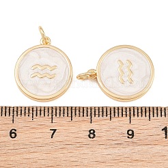 Pendentifs d'émail en laiton &nbsp;KK-CBA652E-01K