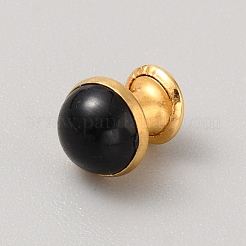 Rivets semi-tubulaires ronds en laiton&nbsp;FIND-WH0423-44E