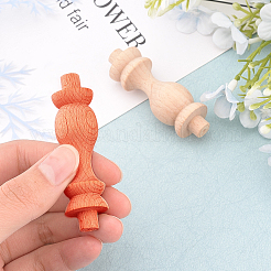 Découverte de décoration de rail en bois&nbsp;WOOD-WH0103-10A