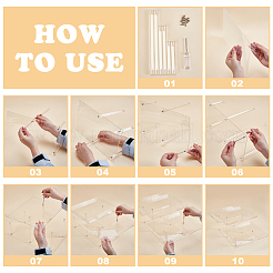 Акриловый держатель для кексов&nbsp;ODIS-WH0331-24