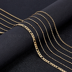 Цепочка из нержавеющей стали 304 NJEW-UN0001-10G