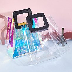 2 цветная прозрачная сумка из пвх для лазера ABAG-SZ0001-06B