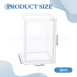 Акриловая витрина для минифигурок&nbsp;DJEW-WH0816-003