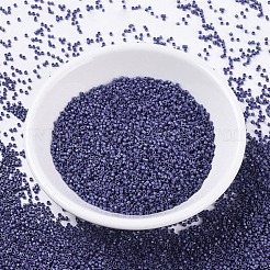 MIYUKIデリカビーズ  シリンダー  日本製シードビーズ  11/0  （db0377)マットメタリックロイヤルブルー  1.3x1.6mm  穴：0.8mm  約20000個/袋  100 G /袋&nbsp;SEED-J020-DB0377