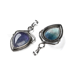 Природного флюорита подвески&nbsp;G-F777-01AS-09