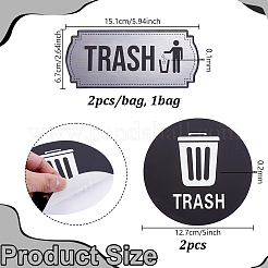 2 Stil PVC-Selbstklebeaufkleber&nbsp;DIY-GA0009-89