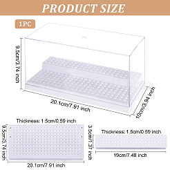 2-ярусные акриловые витрины для минифигурок ODIS-WH0027-047B