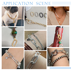 10 шт. латунные пружинные кольца-затворы KK-PH0005-23