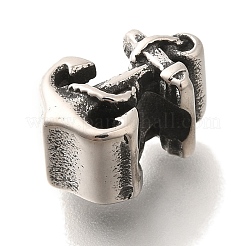 Европейские бусины из нержавеющей стали 304 STAS-G350-27AS