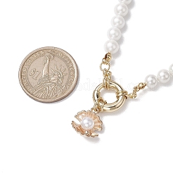 Жемчужные ожерелья из ракушек для женщин NJEW-JN04832