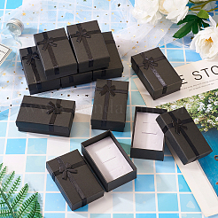 Прямоугольные бумажные подарочные коробки с бантом CON-TAC0010-79A