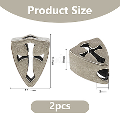 2pcs perles en laiton&nbsp;DIY-DC0003-70B