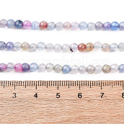 Природные Агат бисера нити G-G882-4mm-C02