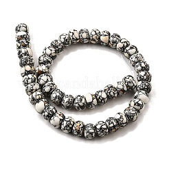 Синтетических нитей бирюзовые бусы G-F791-E01-01B