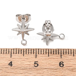 Ohrstecker aus 304 Edelstahl&nbsp;STAS-K291-13A-P