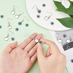 Набор для самостоятельного изготовления сережек-подвесок в виде драконьего глаза DIY-DC0001-69