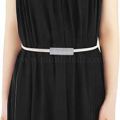 Железные и смоляные стразы поясные цепи для женщин дамы платье&nbsp;AJEW-WH20072-04S