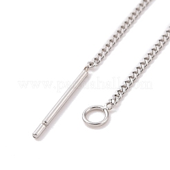 Фурнитура для сережек-гвоздиков из нержавеющей стали 304 STAS-E161-07P