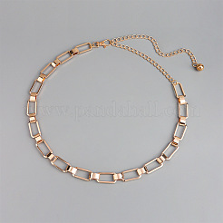 Сплав прямоугольная цепь звено талия живот тело цепи FS-WGA2B29-01