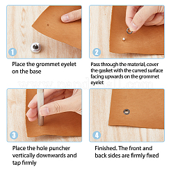 1 набор железных дыроколов DIY-FH0005-83