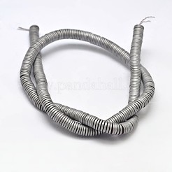 Гальванизировать немагнитных синтетический гематит бисер пряди G-I175-20D