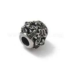 Европейские бусины из нержавеющей стали 304 STAS-H238-09I-AS