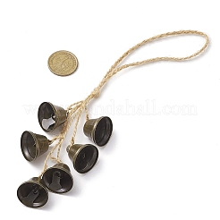 Железо колокол подвесные украшения&nbsp;HJEW-JM02176