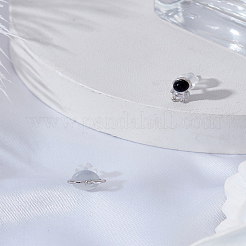 1 пара сережек-гвоздиков из латуни&nbsp;EJEW-LP0008-015