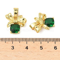 Латунные микро проложить кубического циркония подвески&nbsp;KK-I355-19G