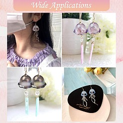 35 шт. 7-цветные акриловые колпачки для бусин с УФ-покрытием&nbsp;OACR-CJ0002-36