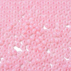 Стеклянные бусины с имитацией нефрита 3/0&nbsp;SEED-Z001-A-A10