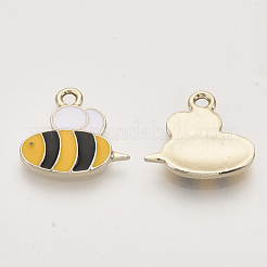 Подвески из легкого позолоченного сплава&nbsp;X-ENAM-T009-32B