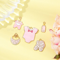 10шт 5 стиля подвески из сплава с эмалью&nbsp;ENAM-FP0002-92