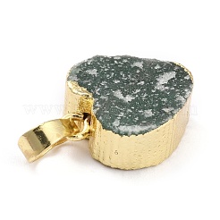 Естественный зеленый авантюрин подвески&nbsp;G-B012-13G-06