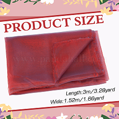 Polyester-Organza-Stoffe&nbsp;DIY-WH0622-114B