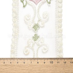 Полиэстеровая цветочная вышивка кружевная лента OCOR-XCP0002-68