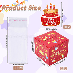 Tirelire joyeux anniversaire pour cadeau en espèces&nbsp;DIY-WH200050-31C