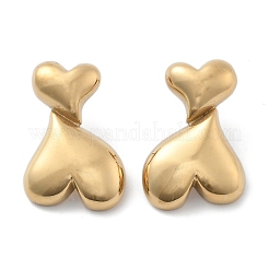 Серьги-гвоздики из нержавеющей стали 304 STAS-Z112-21G