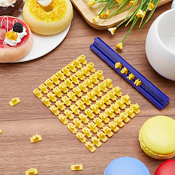 ПП пластиковый резак для тиснения с буквами A ~ Z для печенья AJEW-WH0504-24