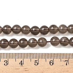Природный дымчатый кварц нитей бисера X-G-D840-62-6mm