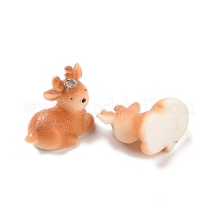 Рождественские подвески из непрозрачной смолы RESI-D057-06P