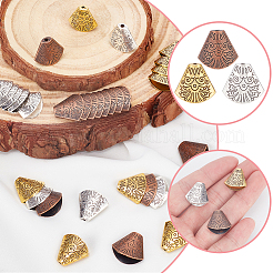 90 шт. двухцветные конусы из сплава PALLOY-WR0001-13