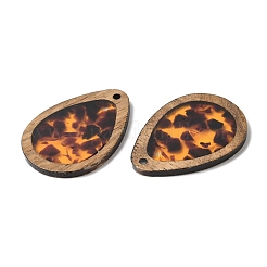 Кулон из дерева и смолы WOOD-H104-22-08