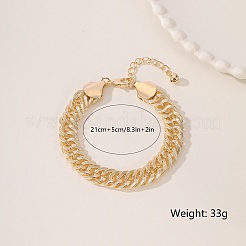 Элегантные женские браслеты на ногу в ближневосточном стиле с железной текстурой и витой цепочкой&nbsp;PT6603