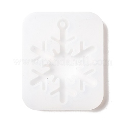 Рождественская тема diy Снежинка кулон силиконовые Молды&nbsp;LS-DIY-F114-30