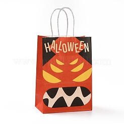 Sacchetti regalo in carta kraft a tema halloween&nbsp;CARB-A006-01J