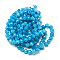 Выпечки окрашенные нити шарик хруст стекла&nbsp;X-DGLA-Q023-8mm-YS77