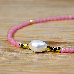 Сладкие и прохладные летние ожерелья из пресноводного жемчуга VX3518