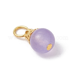 Подвески из малайзийского нефрита натурального окрашенного цвета PALLOY-JF03357-02